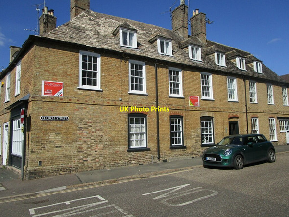 Photo 6"x4" Houses, Church Street, Thorney Thorney\/TF2804 c2021