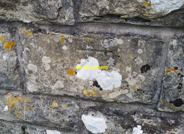 Photo 6"x4" Ordnance Survey Cut Mark Llandow\/Llandw c2021