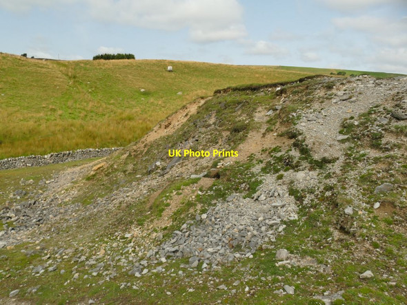 Photo 6"x4" Lead mining waste close to Skyreholme Beck Skyreholme c2021
