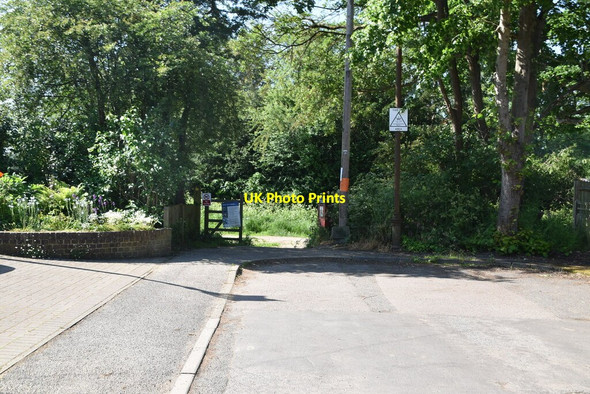 Photo 6"x4" End of Green View Avenue Leigh\/TQ5546 c2021