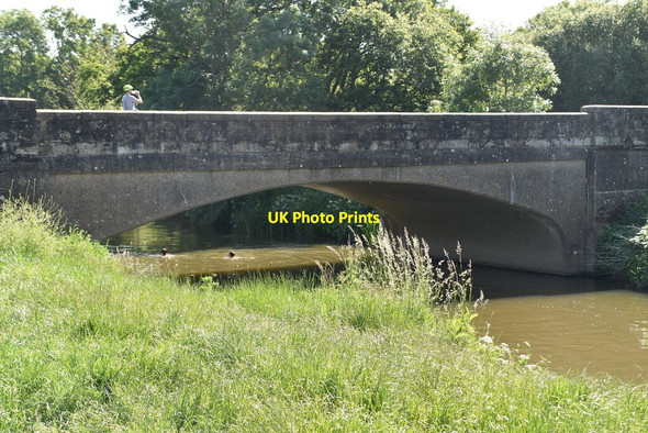Photo 6"x4" Ensfield Bridge Cinder Hill\/TQ5346 c2021