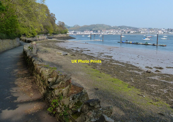 Photo 6"x4" Marine Walk and the Wales Coast Path Conwy c2019