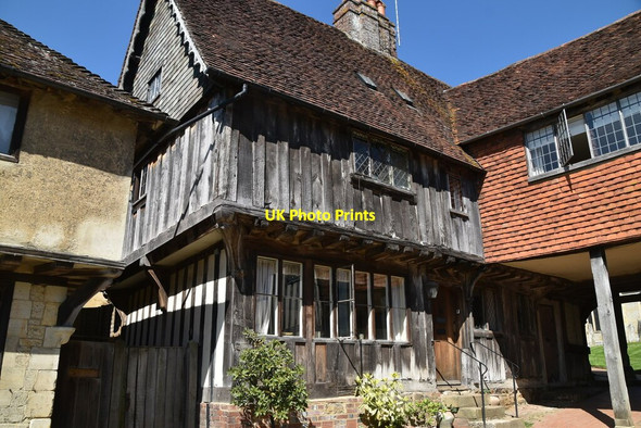 Photo 6"x4" The Old Guildhall Penshurst c2021