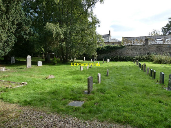Photo 6"x4" Churchyard of St Aidan's, Thorneyburn Greenhaugh\/NY7987 c2021