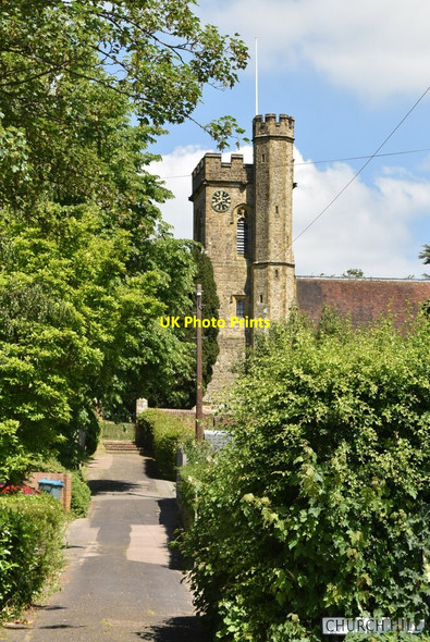 Photo 6"x4" Church of St Mary Cinder Hill\/TQ5346 c2021