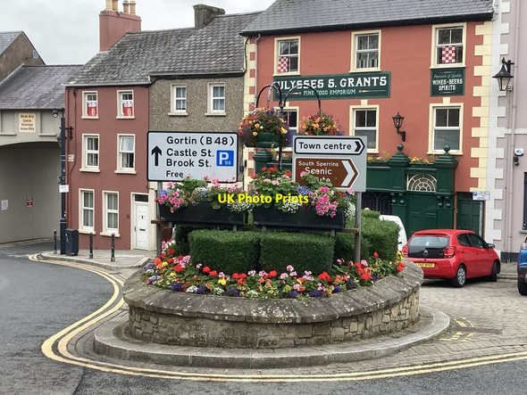 Photo 6"x4" Floral display, Omagh Omagh c2021