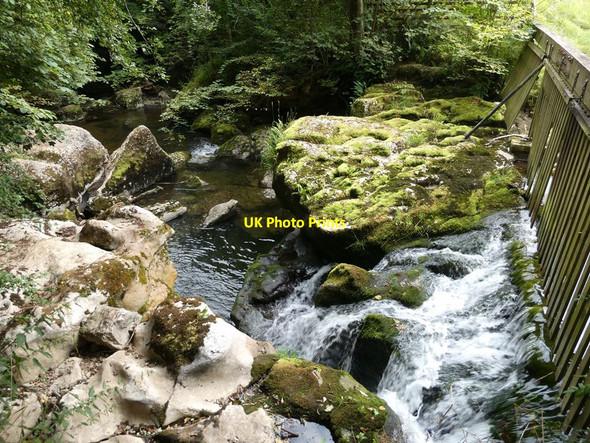 Photo 6"x4" Waterfall on Whelpo Beck Caldbeck c2021