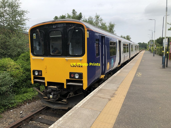 Photo 6"x4" Class 150 DMU at Ormskirk Ormskirk c2021