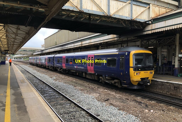 Photo 6"x4" Class 166 Multiple Unit at Exeter St Davids Exeter c2021