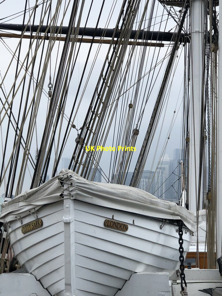 Photo 6"x4" Lifeboat, Cutty Sark Greenwich\/TQ3977 c2021