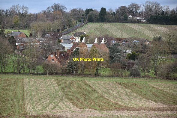 Photo 6"x4" Risebridge Farm Oast Goudhurst c2021