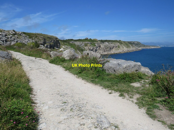 Photo 6"x4" South West Coast Path, Isle of Portland Southwell\/SY6870 c2021