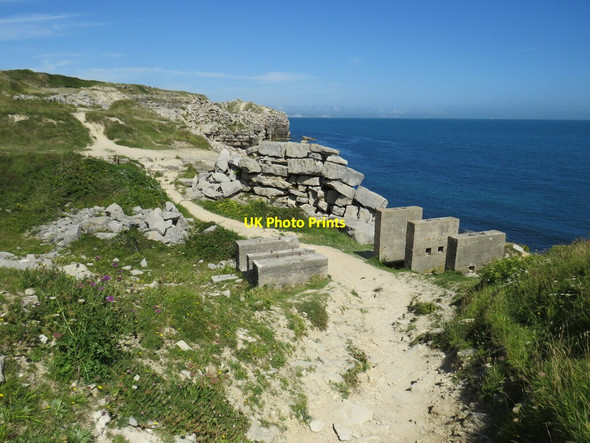Photo 6"x4" South West Coast Path, Isle of Portland Southwell\/SY6870 c2021 P1