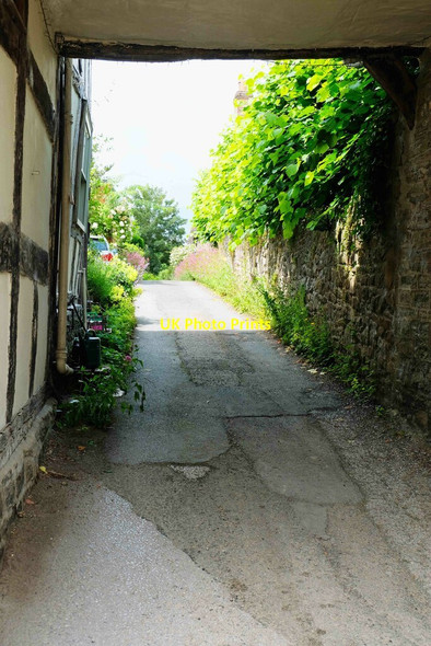 Photo 6"x4" Well House (5) - access to Canon's Close, 14 Broad Street, Presteigne, Powys Presteigne\/Llanandras c2021