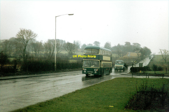 Photo 6"x4" A1 Service bus approaching Springside \u00e2\u0080\u0093 1978 Springside c1978