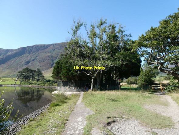 Photo 6"x4" Pump House  on Crummock Water Loweswater\/NY1420 c2021