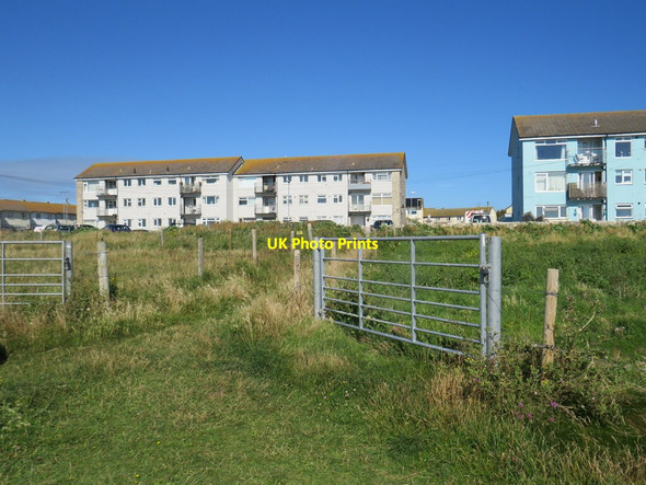 Photo 6"x4" Path into a housing estate, Weston, Isle of Portland Fortuneswell c2021