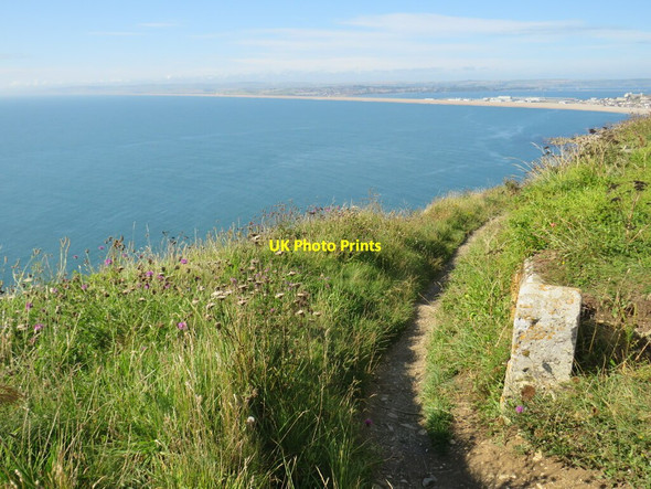 Photo 6"x4" South West Coast Path, Isle of Portland Fortuneswell c2021