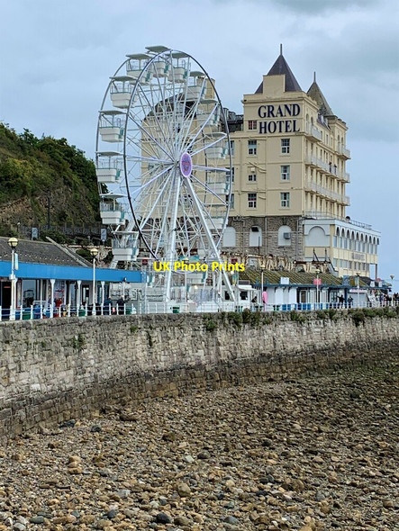 Photo 6"x4" Ferris wheel on Llandudno Pier Llandudno c2021
