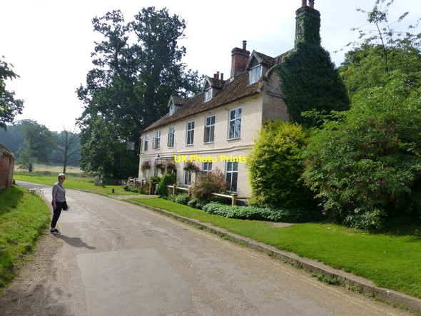 Photo 6"x4" Cottages on the Blickling Hall Estate Aylsham c2021