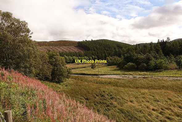 Photo 6"x4" River Meanders in Strathdon Roughpark c2021