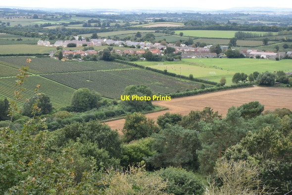 Photo 6"x4" View from Ham Hill Little Norton c2021