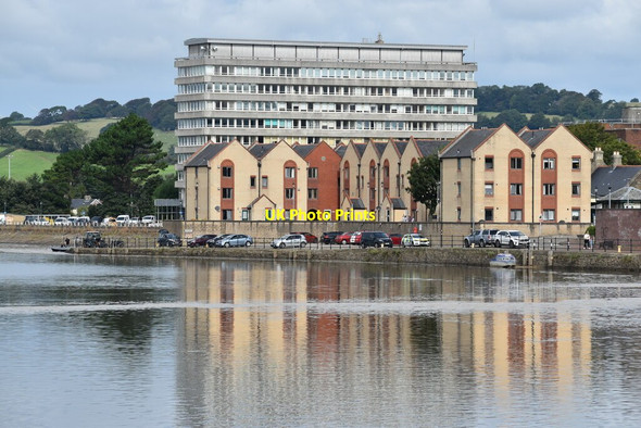 Photo 6"x4" Riverside apartments and civic centre, Barnstaple Barnstaple c2021