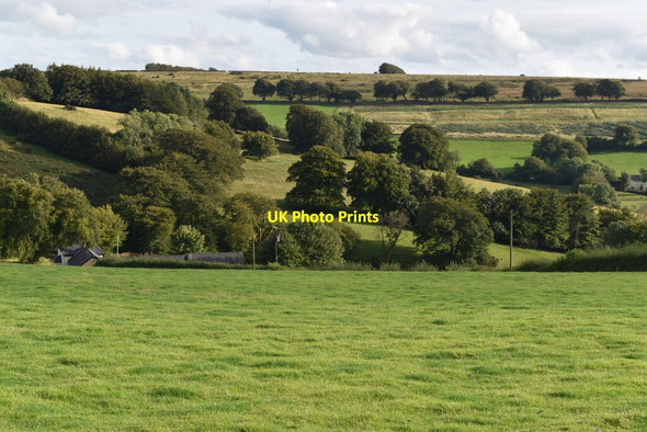 Photo 6"x4" View over Higher Spire Hawkridge c2021