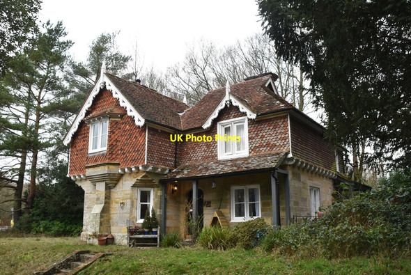 Photo 6"x4" Scotney Castle Lodge The Down c2021