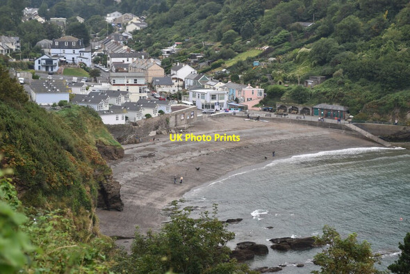 Photo 6"x4" The beach at Hele Ilfracombe c2021