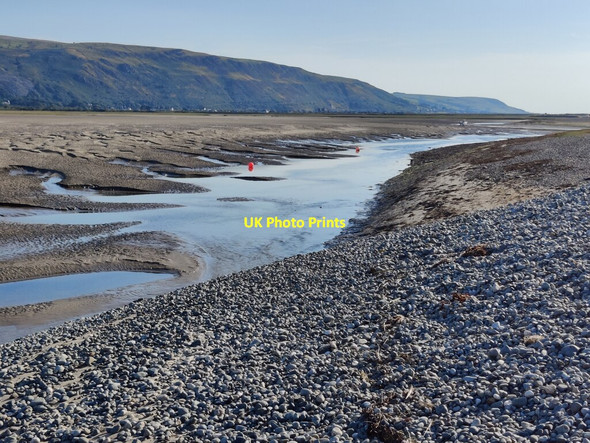 Photo 6"x4" Low tide at the Mawddach Estuary Barmouth\/Abermaw c2021