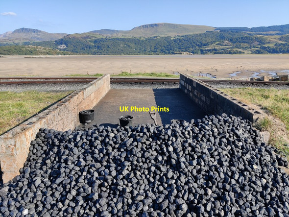 Photo 6"x4" Coal store on the Fairbourne Railway Barmouth\/Abermaw c2021