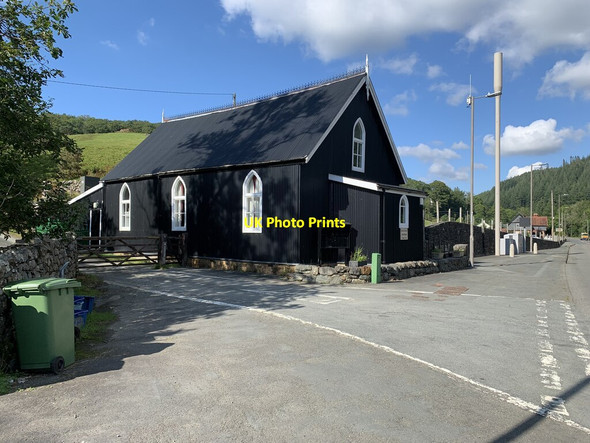 Photo 6"x4" Ganllwyd Village Hall Ganllwyd\/SH7224 c2021