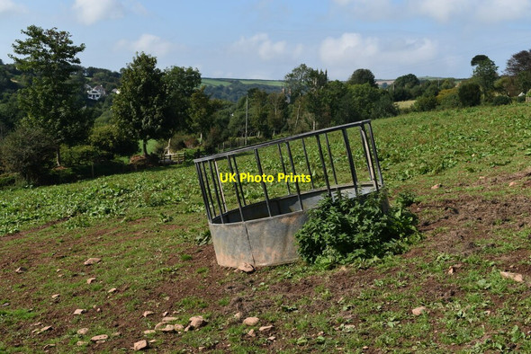 Photo 6"x4" Sloping field below Sunnyside Lane Churchtown\/SS6744 c2021