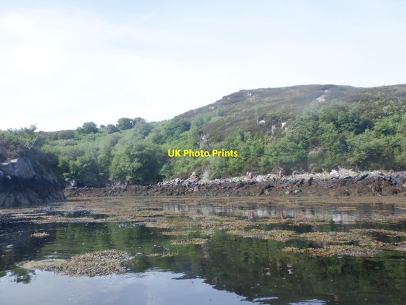 Photo 6"x4" Passage into Lochan na Fionndalach Bige Foindle c2021