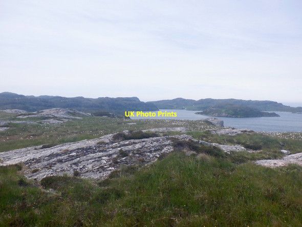Photo 6"x4" Summit area, Eilean an Eireannaich Foindle c2021