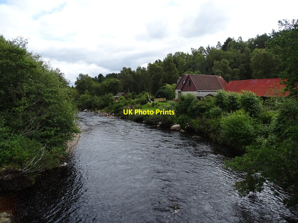 Photo 6"x4" River Dulnain Ellan c2021