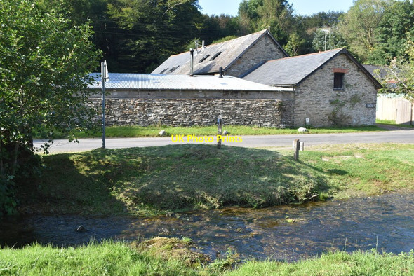 Photo 6"x4" River Bray and farm buildings at Challacombe Challacombe\/SS6940 c2021