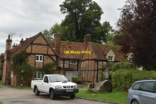 Photo 6"x4" 1, School Lane, Old Beams & Church Cottage Turville c2020