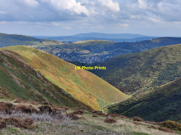 Photo 6"x4" Townbrook Valley near Church Stretton Ashbrook\/SO4594 c2021