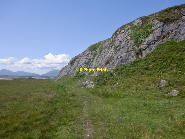 Photo 6"x4" Limestone slabs, Port an Rubha Eilean Musdile c2021