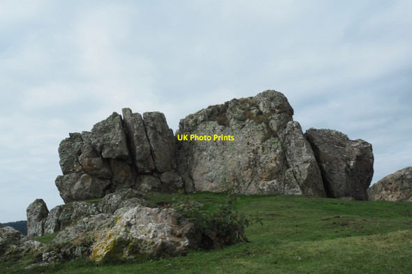 Photo 6"x4" Plubstone Rock Dudwells c2021