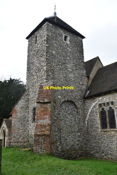 Photo 6"x4" Church of St Edmund West Kingsdown c2020