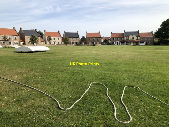 Photo 6"x4" Village Cricket Ground, North Stainley North Stainley\/SE2876 c2021