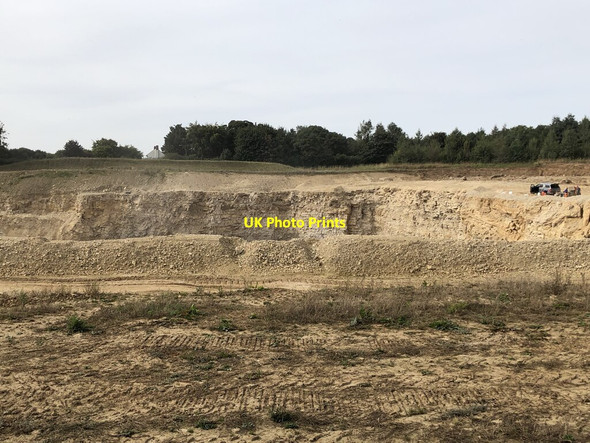 Photo 6"x4" New Quarry Workings North Stainley\/SE2876 c2021