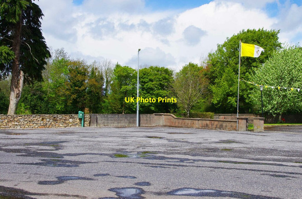 Photo 6"x4" Road by St. Brendan's Church, Looscaun, Co. Galway Gorteeny c2013