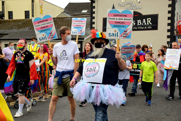 Photo 6"x4" Omagh Pride parade - 19 Omagh c2021
