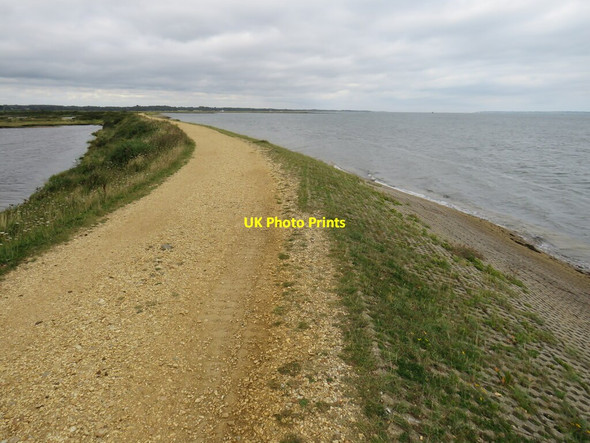 Photo 6"x4" Solent Way, near Lymington Waterford\/SZ3394 c2021