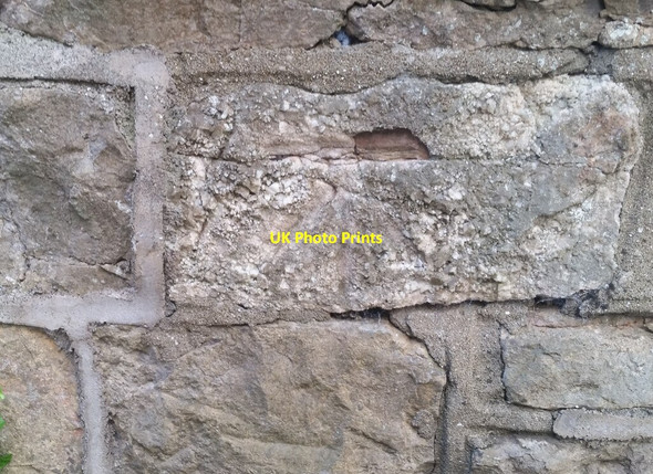 Photo 6"x4" Ordnance Survey Cut Mark Clevedon c2021 P6