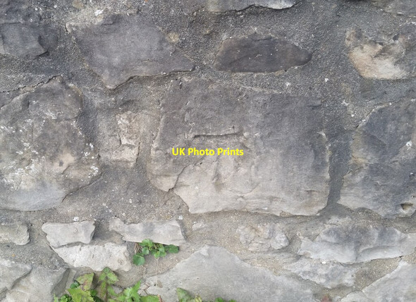 Photo 6"x4" Ordnance Survey Cut Mark Clevedon c2021 P10